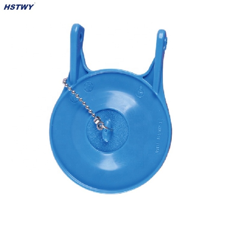 HO120 3' PVC blue Flush Valve Cover of Toilet Water Tank Fittings Wholesale chain hook bulk kits flush old rubber toilet repair