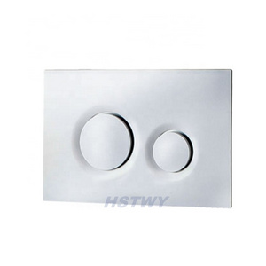 Toilet Flush Panel Buttons for Hidden In Wall Cistern for Toilet/ Round and Square Flush Push Plate