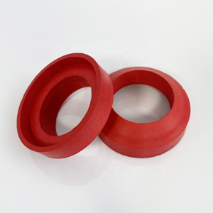 Toilet Tank Flush valve Washer HT114 Red Rubber Gasket of 2'' Outlet Valve Fittings Foam Rubber Gasket