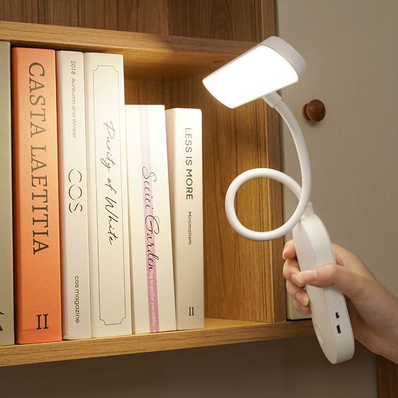 LED remote control plug-in paste eye protection wall desk lamp bedroom bedside lamp for college student dormitory study