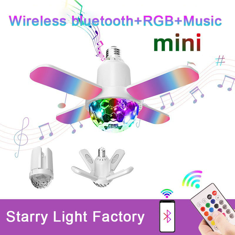 Smart Home Lights Decoration Multi-function Fan 3 In 1 Galaxy Light Projector Bluetooth Music Ceiling Light With Speakers