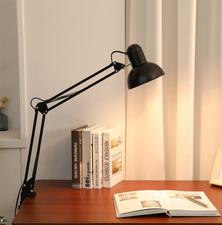 american mold study desk light long swing arm clip led table lamp classic for sale