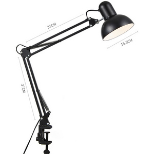 american mold study desk light long swing arm clip led table lamp classic for sale