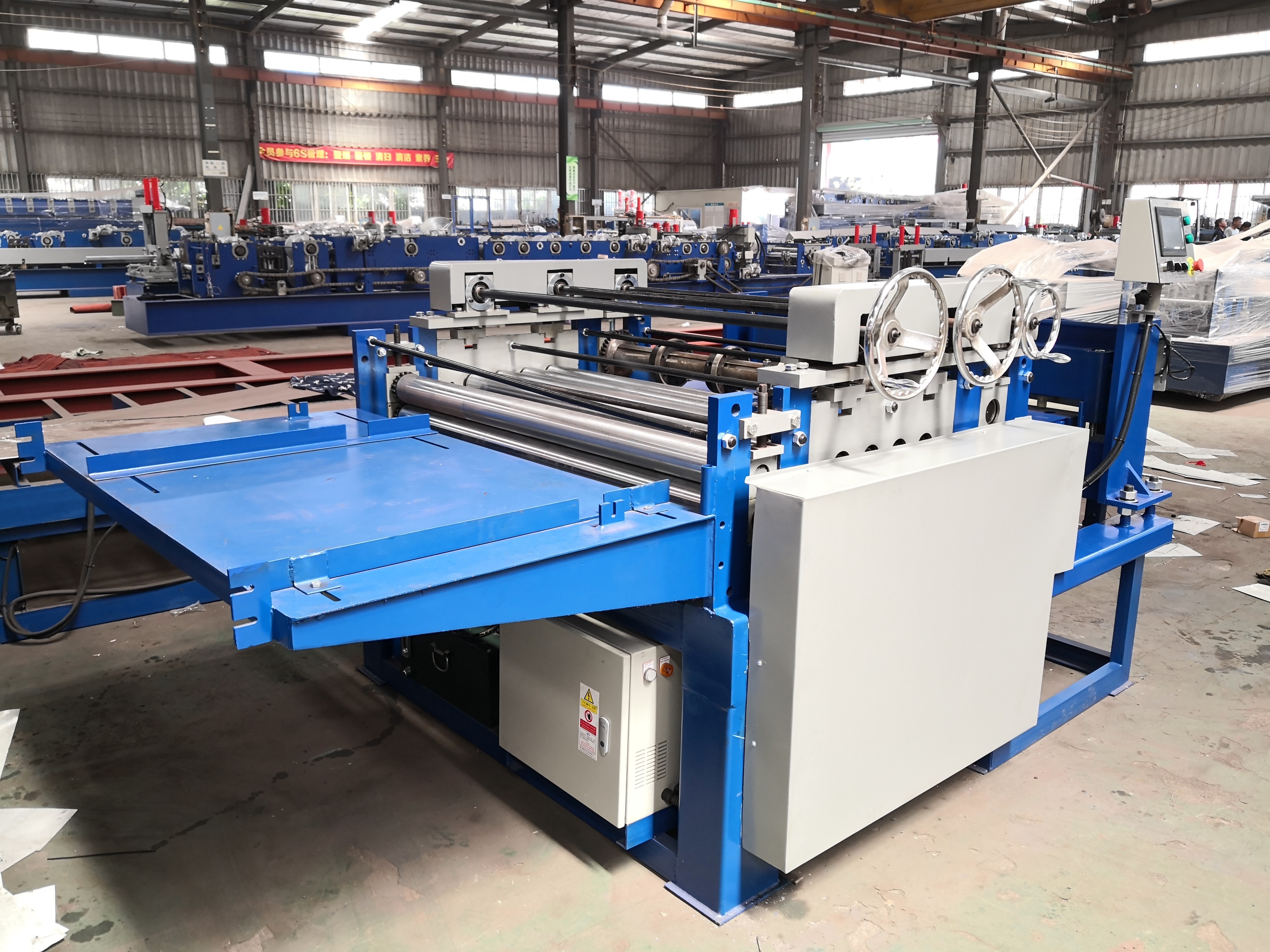 High Quality Flattening Steel Metal Coil Slitting Cutting Machine