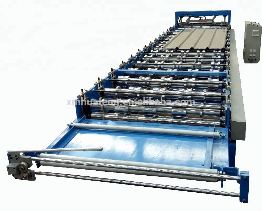 Metal Steel Profile Roofing Panel Ibr Sheet Cold Roll Forming Machine