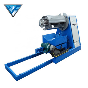 Hydraulic Uncoiler 5tons/6 Tons/10Tons Manual Steel Sheet Coil Decoiler Uncoiler Machine