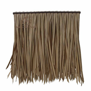 Best factory price fireproof original nylon material super long lifespan synthetic artificial thatch roof Philippines