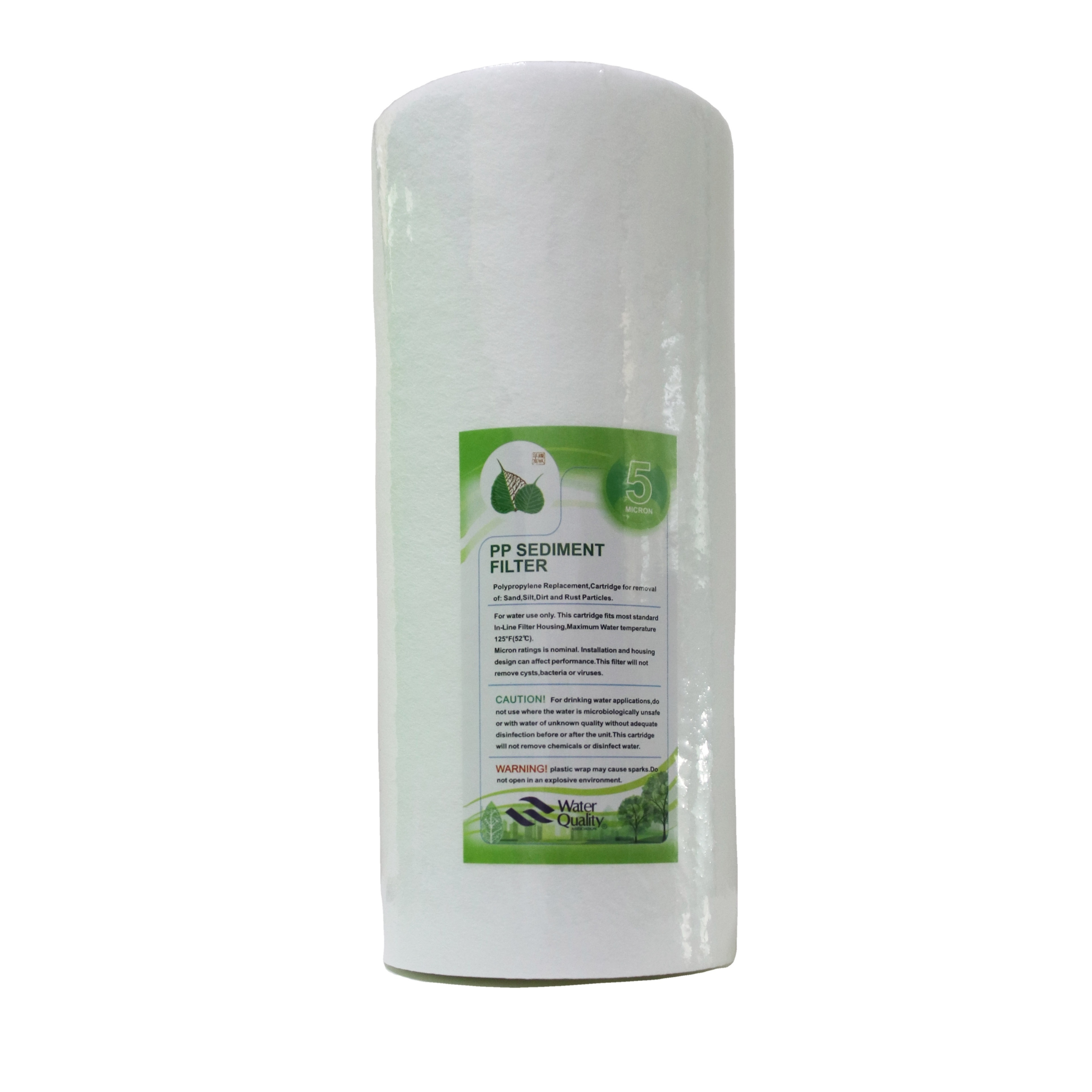 High quality sediment pp filter 10'' 5 micron water filter cartridge 1 Micron water filter cartridge for purify water