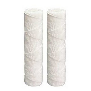 PP string wound filter cartridge 10 inch string wound sediment water filter cartridge Under sink water filter cartridges