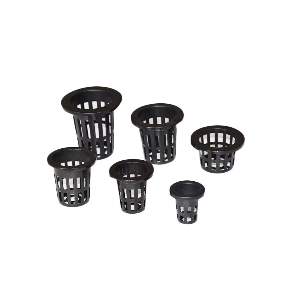 plastic Black garden seed starter grow trays 128 cells holes seedling tray for Green House