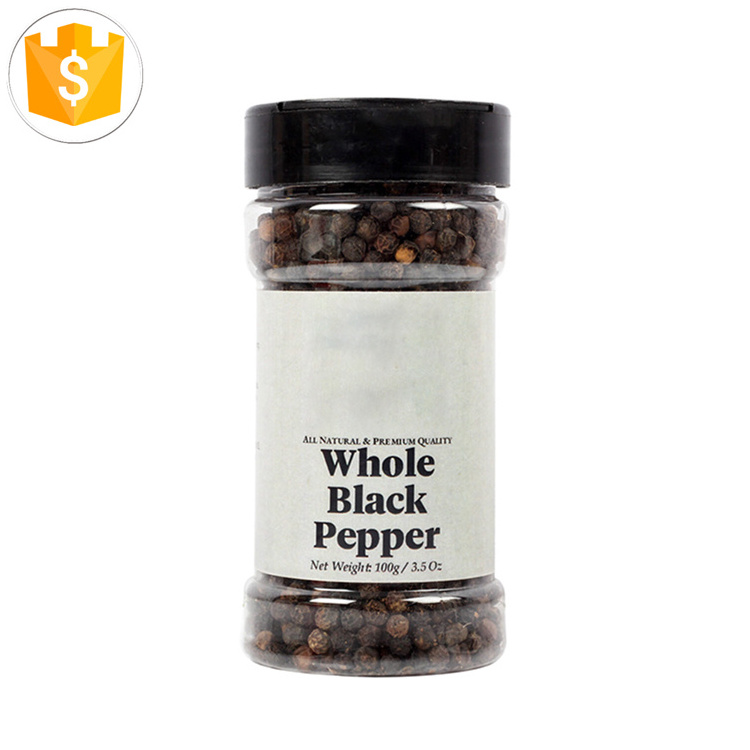 OEM different capacity factory price 1kg whole black pepper supplier of lada hitam