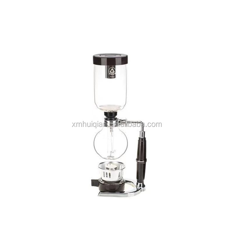 Borosilicate Glass 3 cup Siphon Coffee Maker Glass Syphon Coffee Pot