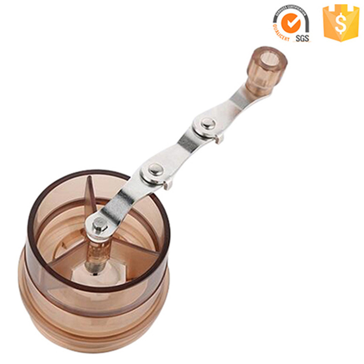 Coffee Tools Hand Crank 6 Precise Coarseness Stainless Steel Portable Espresso Manual Coffee Grinder With Conical Ceramic Burrs