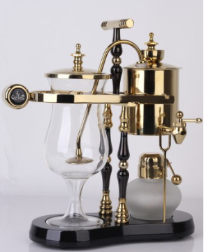 hot sale Royal Belgium Balancing Siphon Gold Coffee Machine Coffee Syphon Maker