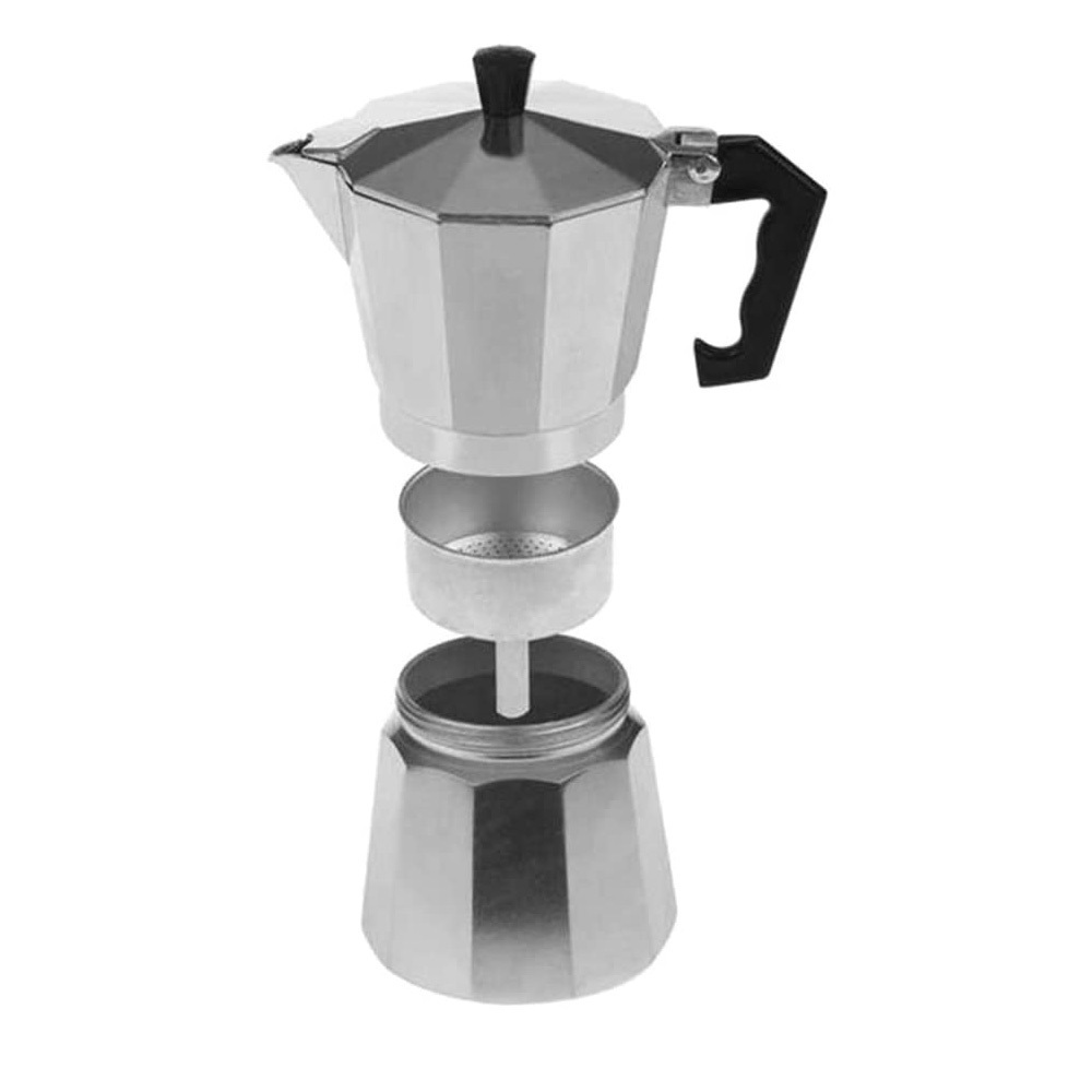 Italy espresso aluminum geyser barista handheld vietnamese coffee maker for microwave