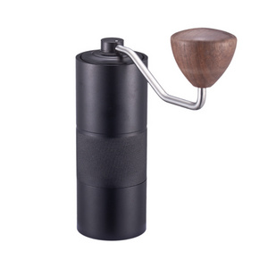 High quality home use mini professional espresso portable manual coffee grinder stainless steel burr