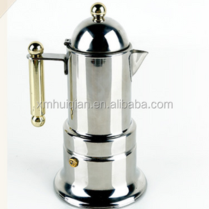 Top Stainless Steel 6 cup Moka Pot for sale