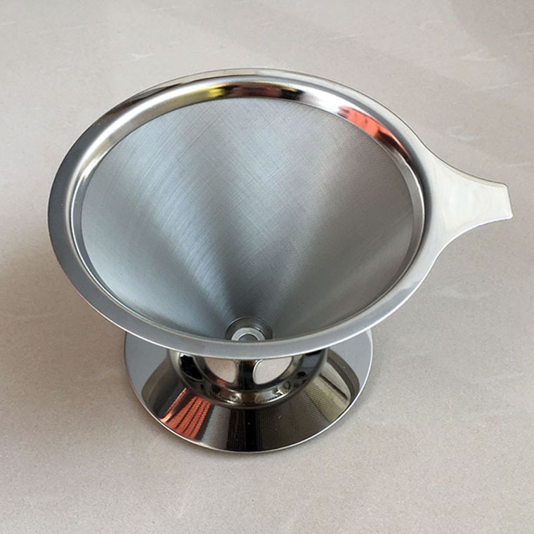 125mm coffee strainer tea dripper stainless steel strainer