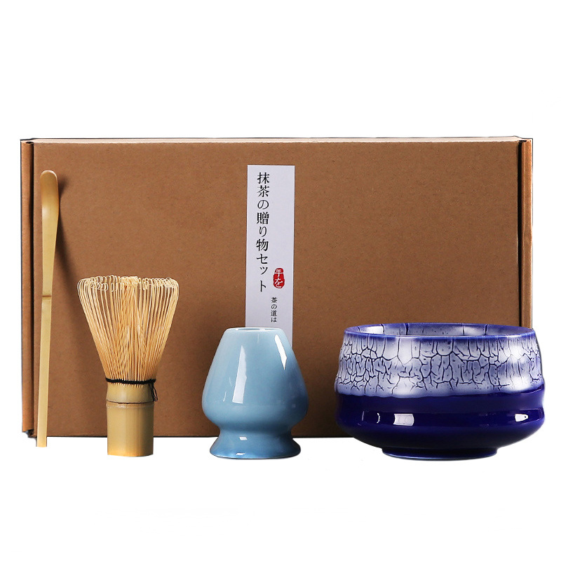 Matcha Brush Tea Set of Song Dynasty Pointing Tea Matcha Beater Tool Set Japanese style Gift Box