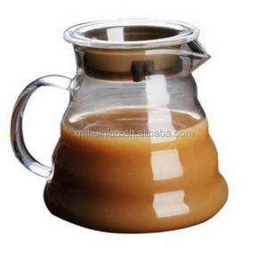 Coffee accessories glass coffee server