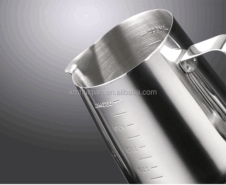 hot selling custom coffee milk jug with handle