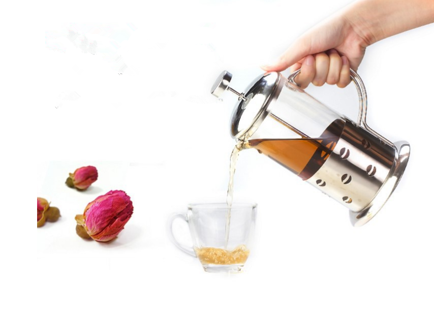 Wholesale Heat-Resistant Glass 350ml Plunger French Coffee Press Coffee Tea Maker