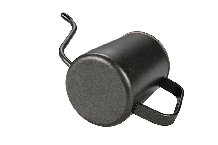 Coffee accessories Black Long Over  Spout Hanging Ear stainless steel gooseneck pour over coffee kettle