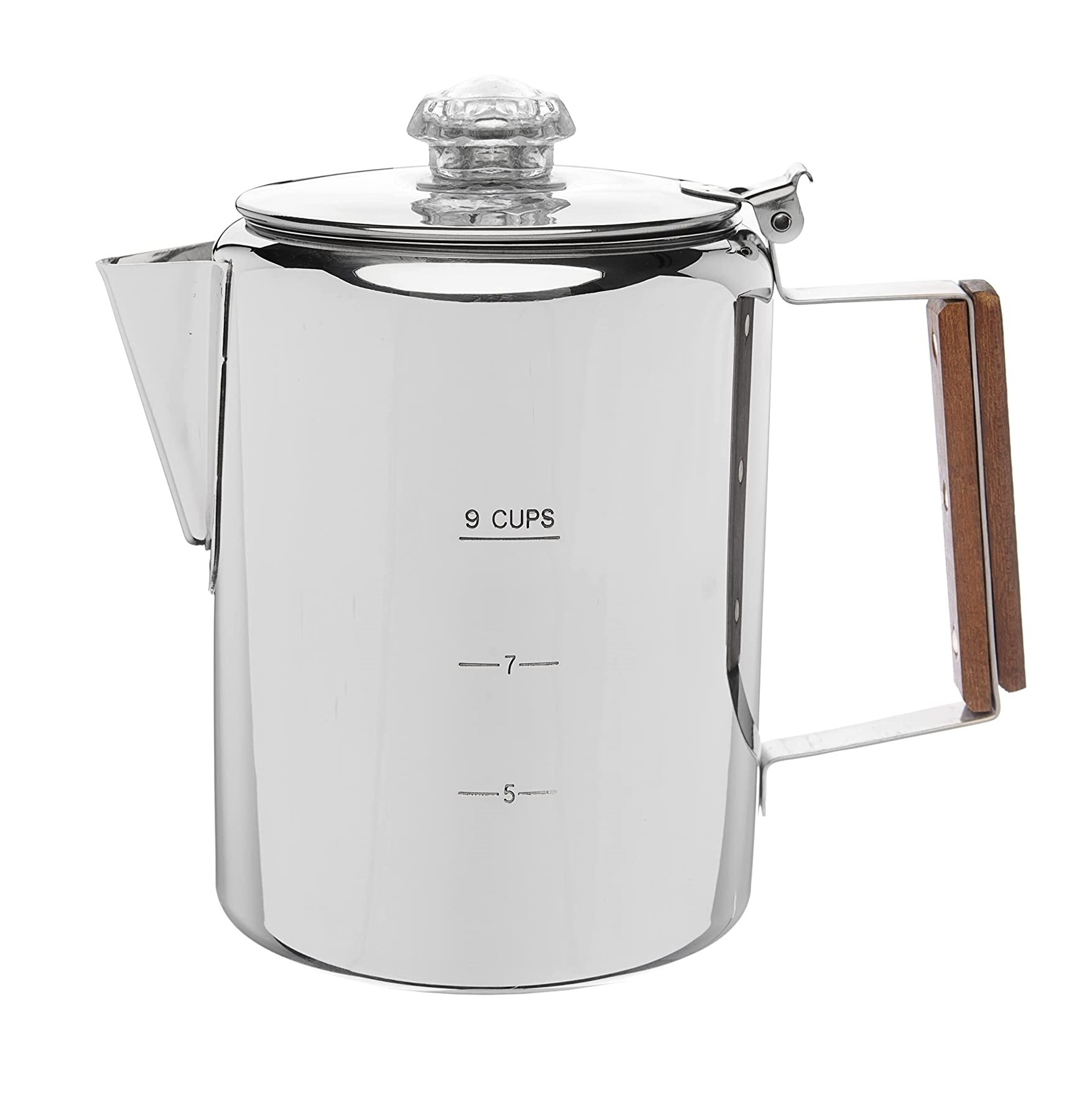 FREE SAMPLE Camping Coffee Pot Percolator Coffee Pot Coffee Percolator for Campfire or Stovetop Making