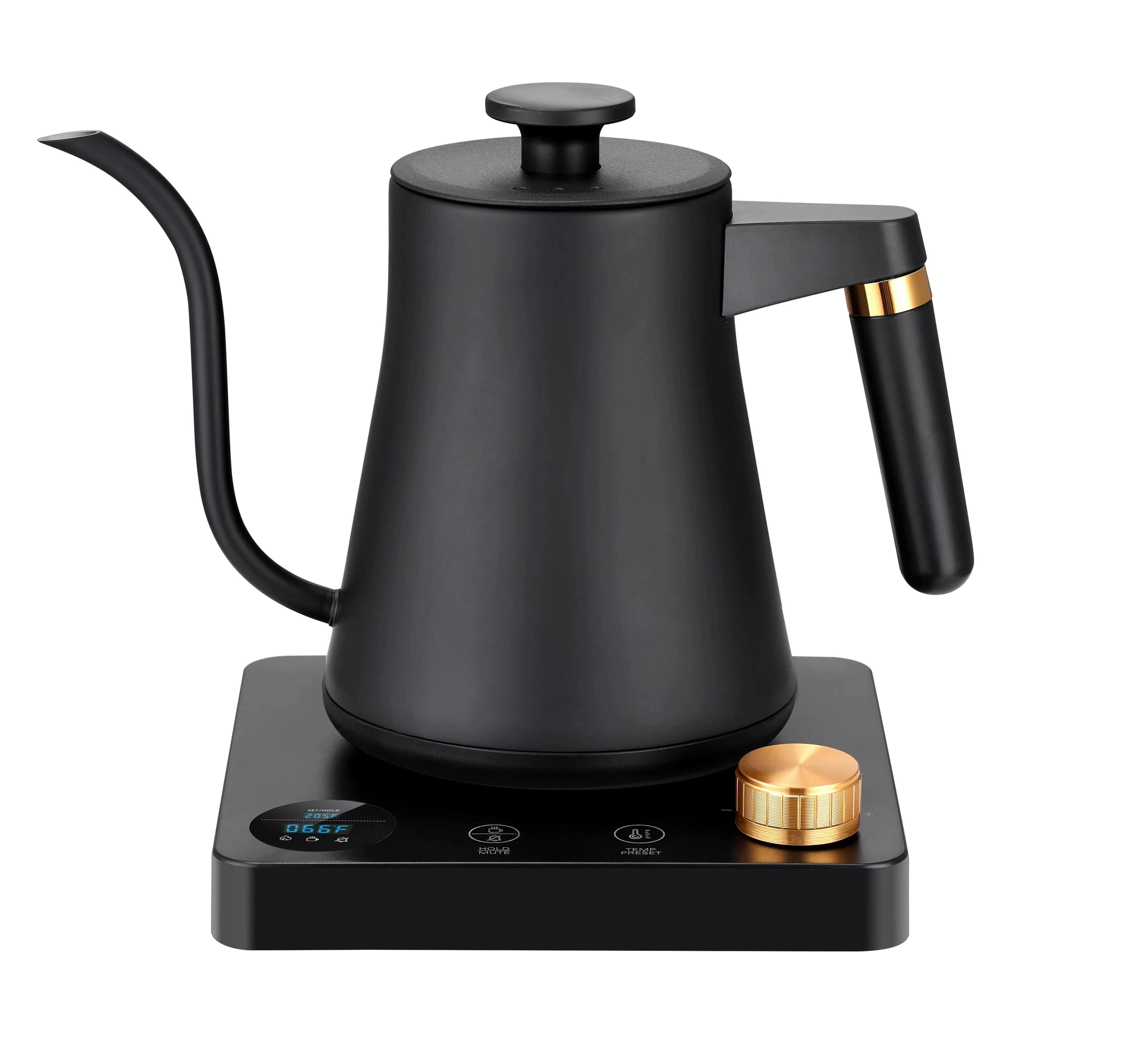 FREE SAMPLE Electric Coffee Kettle Stainless Gooseneck Water Kettle Teapot Customized 1L smart portable electric kettle