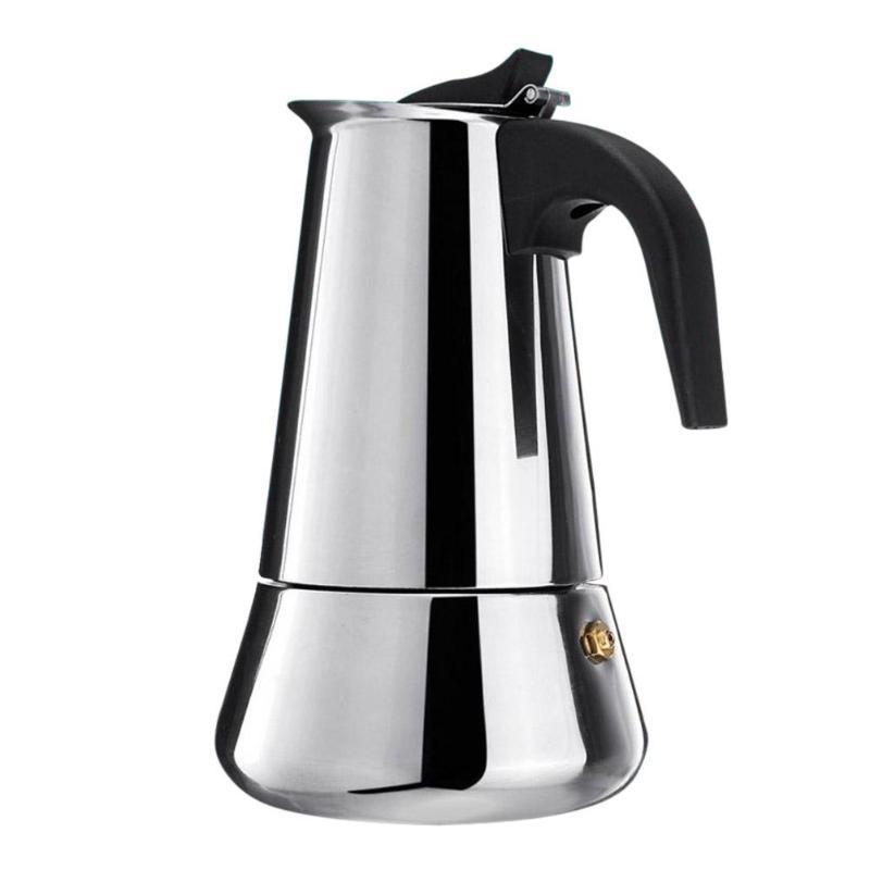 Espresso Percolator Portable Coffee Maker Pot Percolator Drink Tool Cafetiere Latte Stovetop