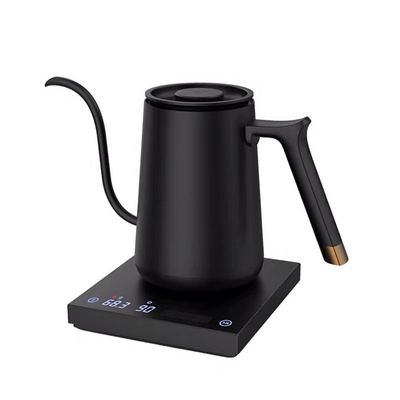 FREE SAMPLE Fish smart electric pour over kettle gooseneck variable temperature-control hand brew coffee pot