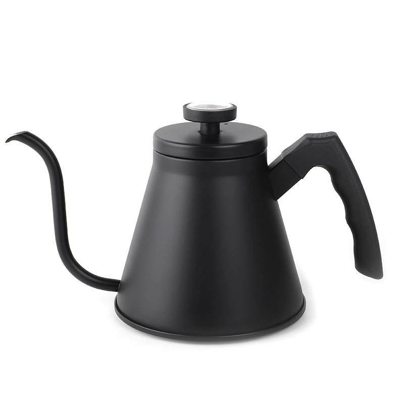 FREE SAMPLE Hand Drip Kettle Tea Pot Stainless Steel Long Narrow Spout Pour Over Coffee Kettle with Thermometer