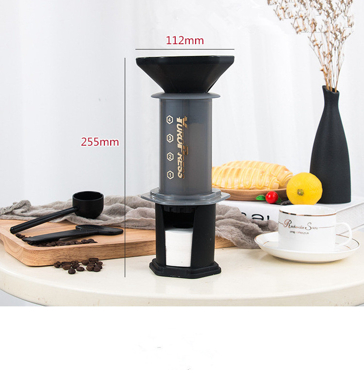 Yuropress Portable Espresso Coffee Maker French Press Style Barista Accessories Press Drip Coffee Machine