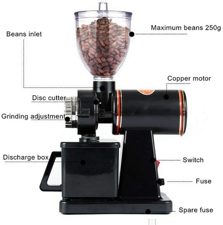 Electric professional Coffee Maker Mill Grinding Grinder Machine