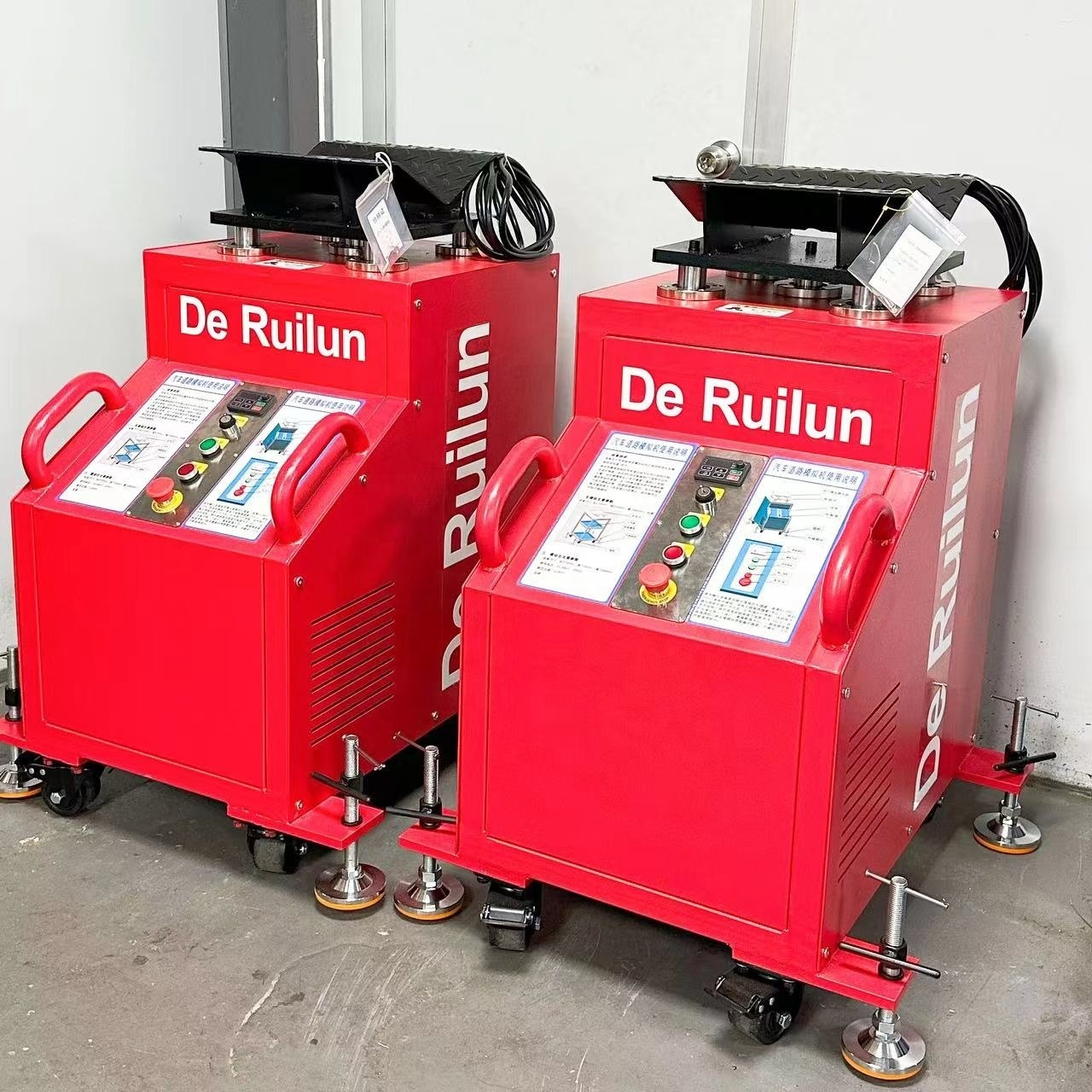 Colorful supply customize car suspension testing machine car inspection devices deruilun auto suspension test machine