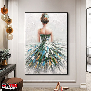 Canvas Oil Paintings beautiful girl Home Decorations Nude Paintings Original Design Modern Style Wall Art OEM