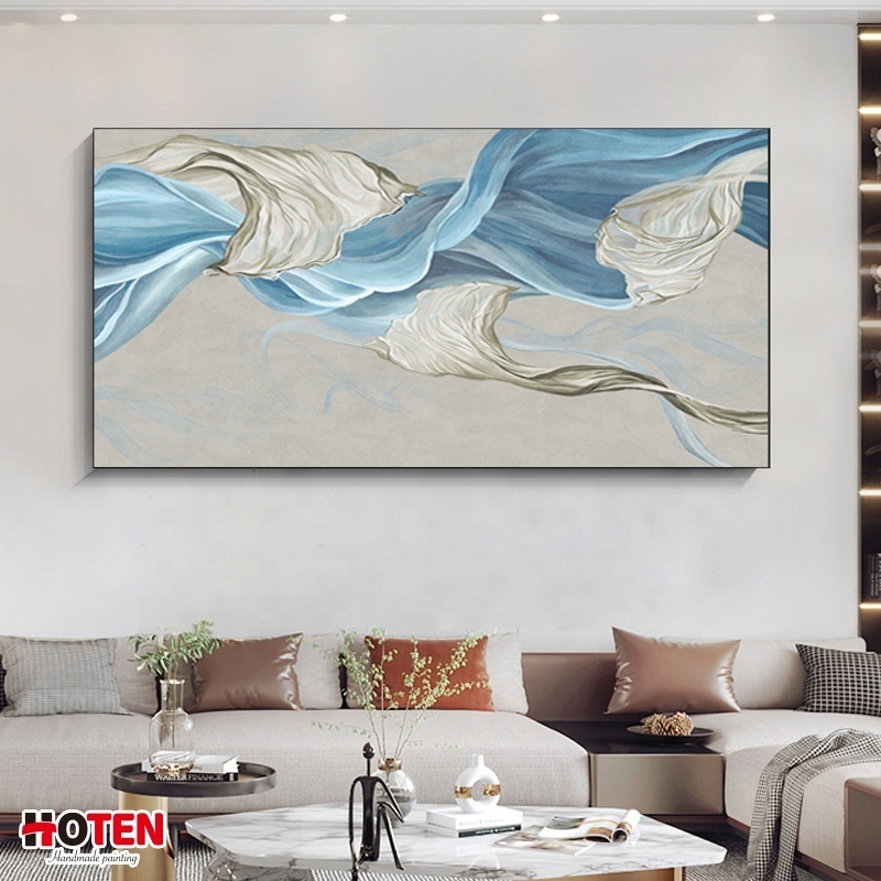 Modern Abstract Acrylic Canvas Paintings Wall Decoration Picture Art 100% Hand Painted Oil Painting