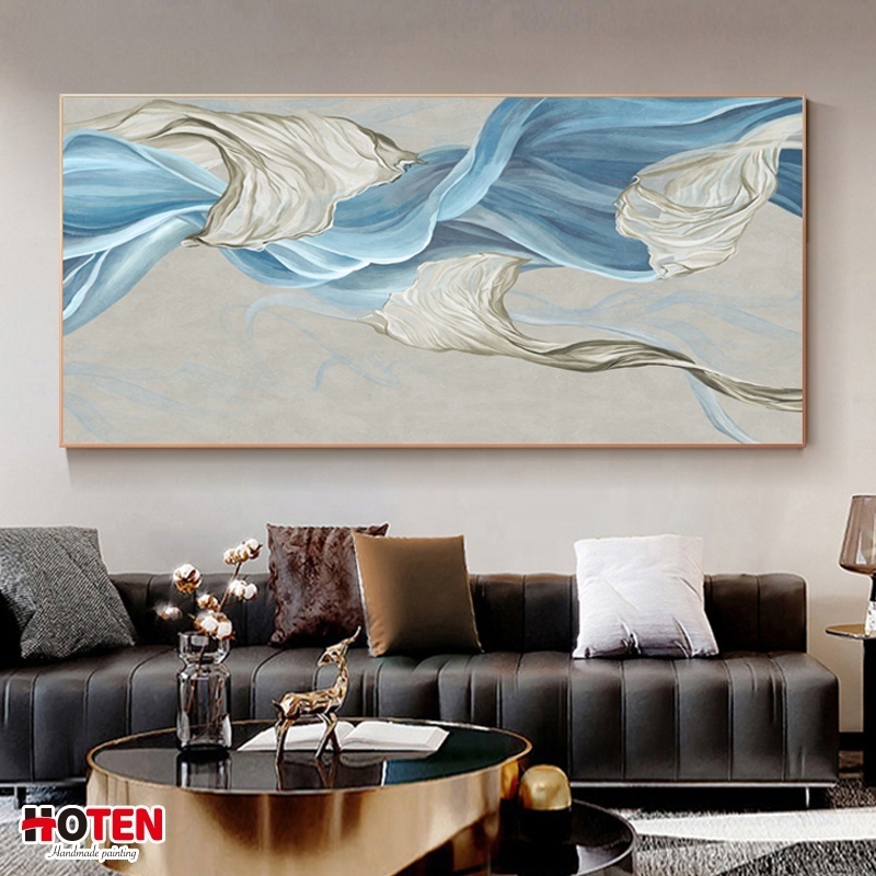 Modern Abstract Acrylic Canvas Paintings Wall Decoration Picture Art 100% Hand Painted Oil Painting