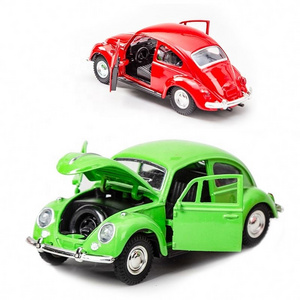 New hot selling alloy car model retro car model return force car children's toys ornaments educational toys