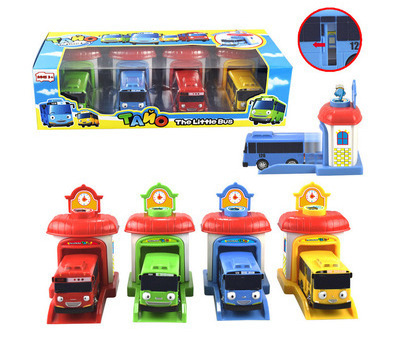 Factory Direct Sales Little Bus Tayo Toy Car Plastic Toy Bus Tayo Bus Toy