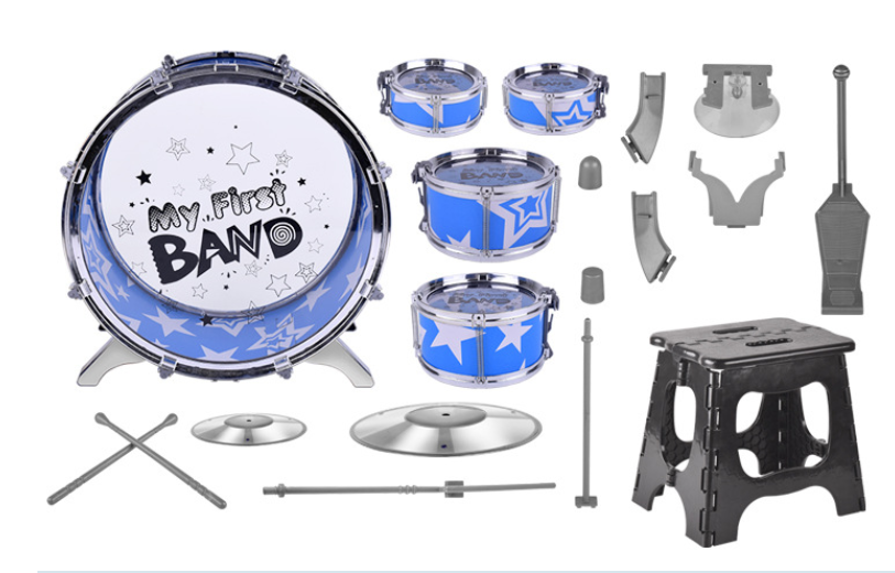 Children's Simulation drum & Tuba Drum & Jazz Percussion Toys for children