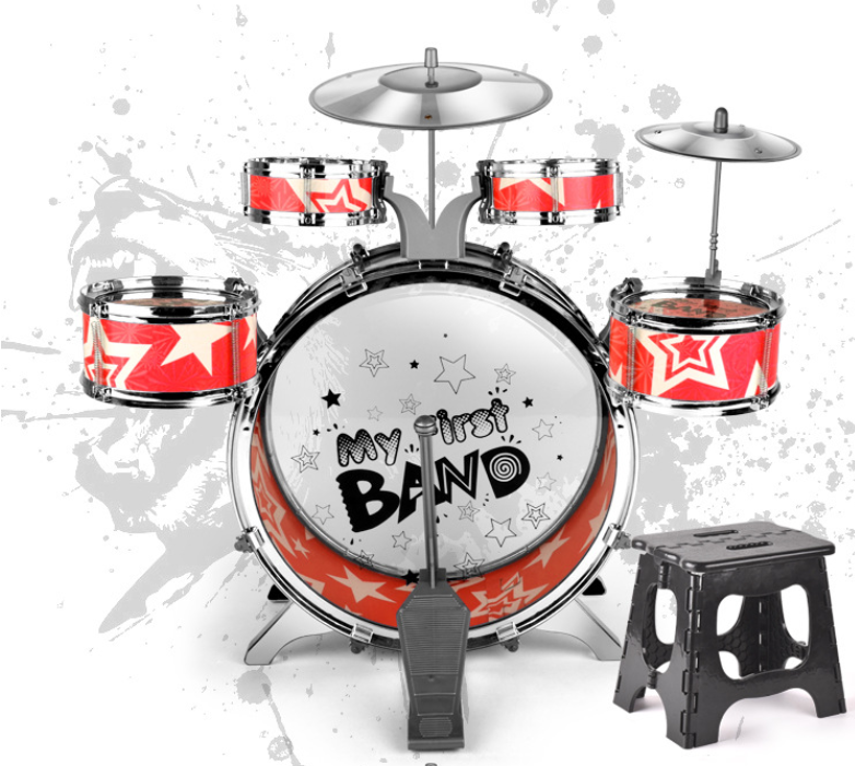 Children's Simulation drum & Tuba Drum & Jazz Percussion Toys for children