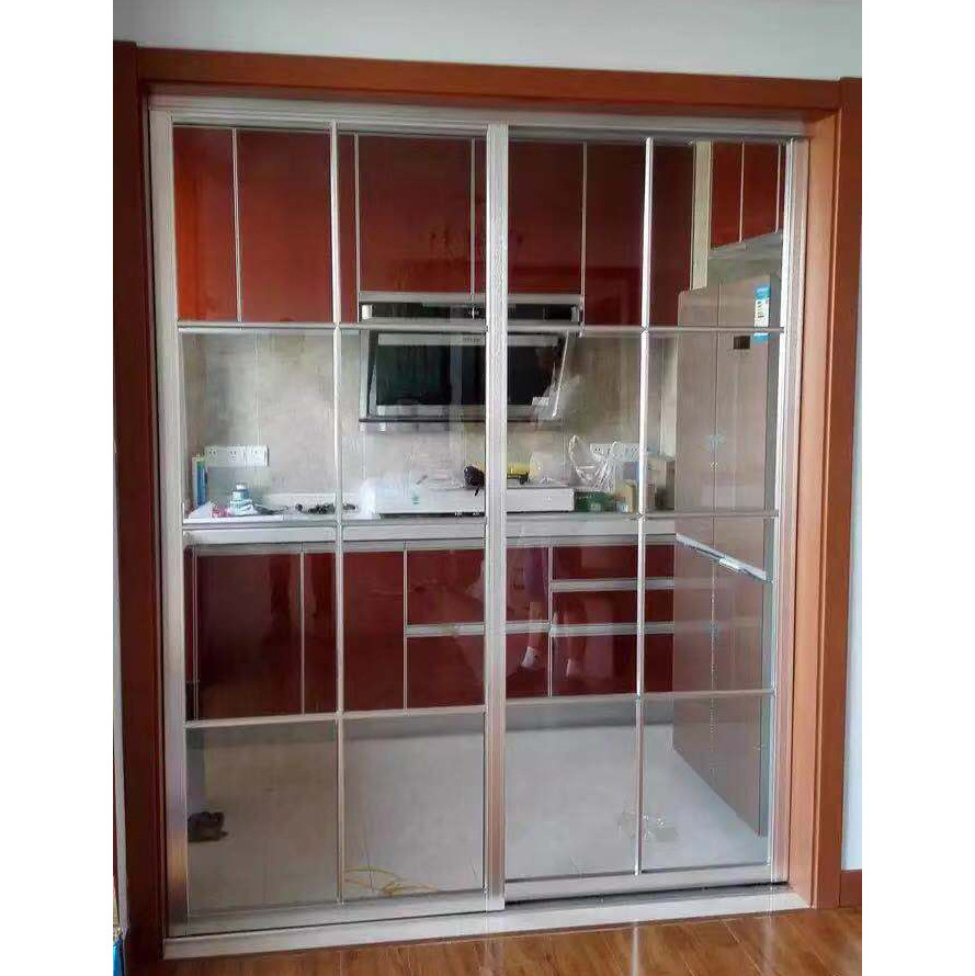 hot sell good price energy efficiency hurricane impact fully tempered double glazing thermal break aluminum lift sliding door