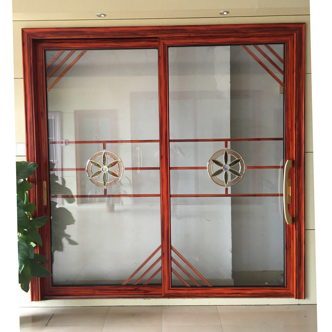 hot sell good price energy efficiency hurricane impact fully tempered double glazing thermal break aluminum lift sliding door