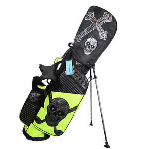 Wholesale Waterproof Leather Golf Bag Custom Embroidery Logo High Quality Tour Stand Golf Bags