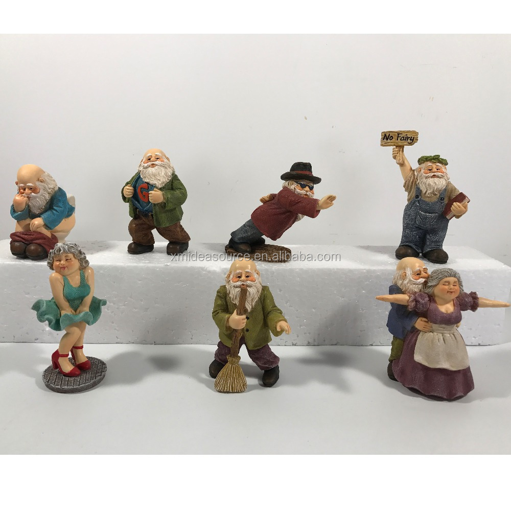 Hot Sale Fairy Garden Miniatures Gnome Old Man