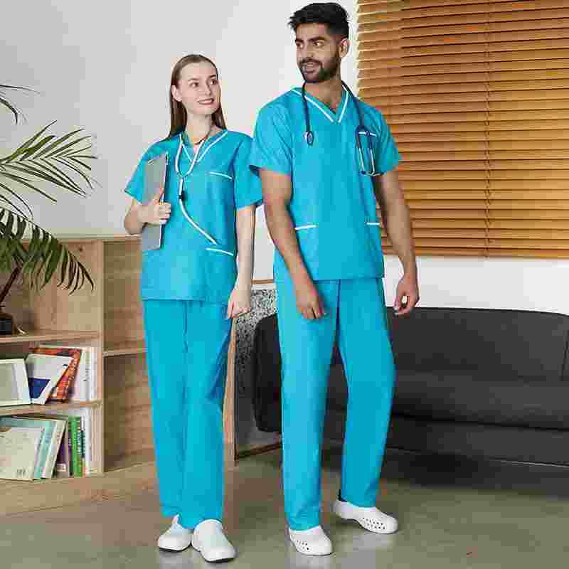 Hot sell medical scrub t shirt christmas medical scrubs medical scrubs jumpsuit