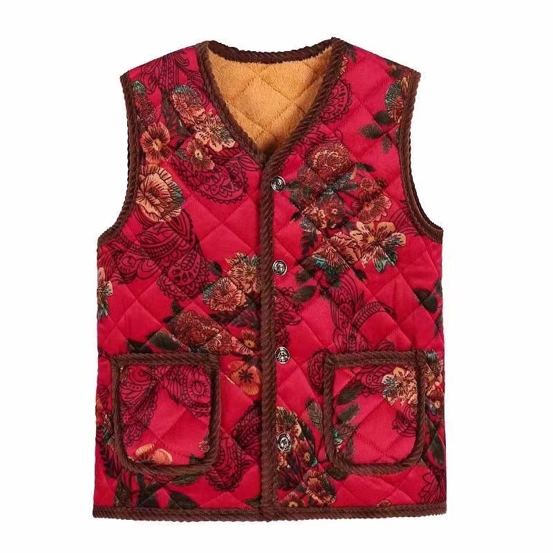 Free sample floral fleece yoga vest women sports sleeveless top sports vest women's vests & waistcoats for women