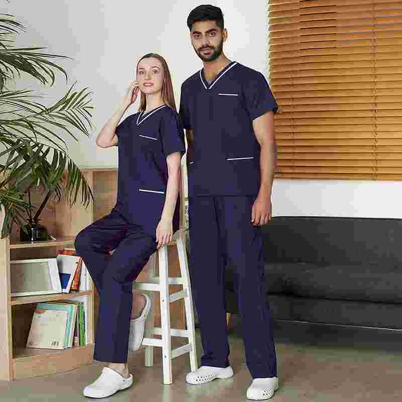 Hot sell medical scrub t shirt christmas medical scrubs medical scrubs jumpsuit