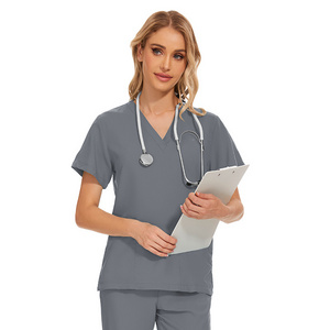 42016LW cheap summer women's clothing sharara suit sleeveless nurse uniform scrubs sets summer suit with shorts for women